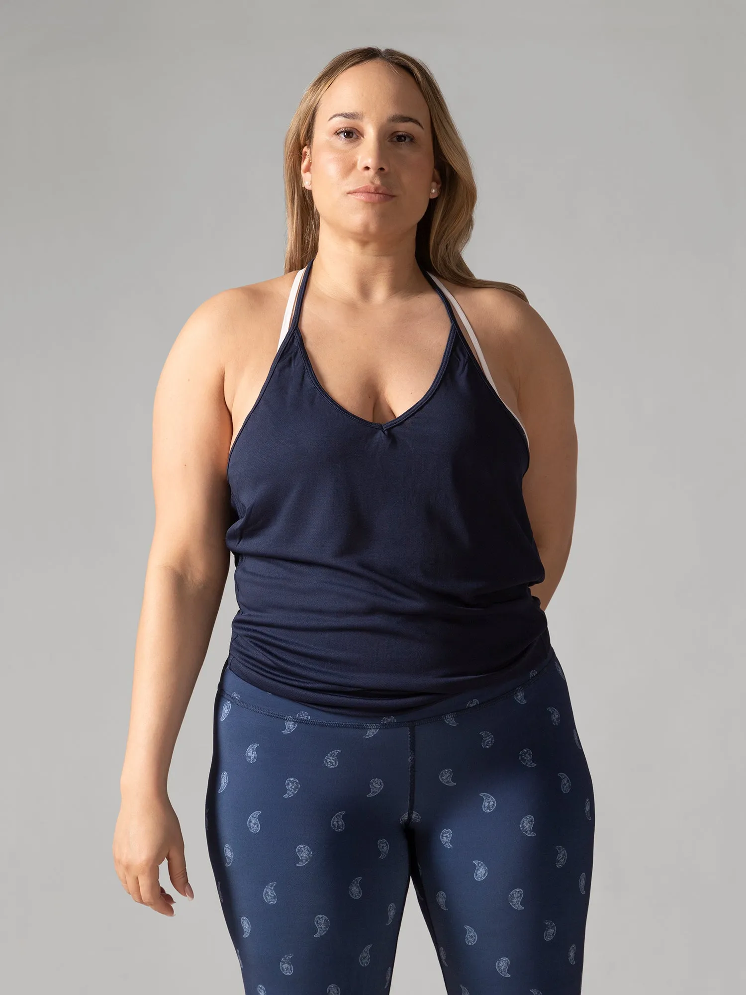 Hello Sunshine! Tank Top - Denim