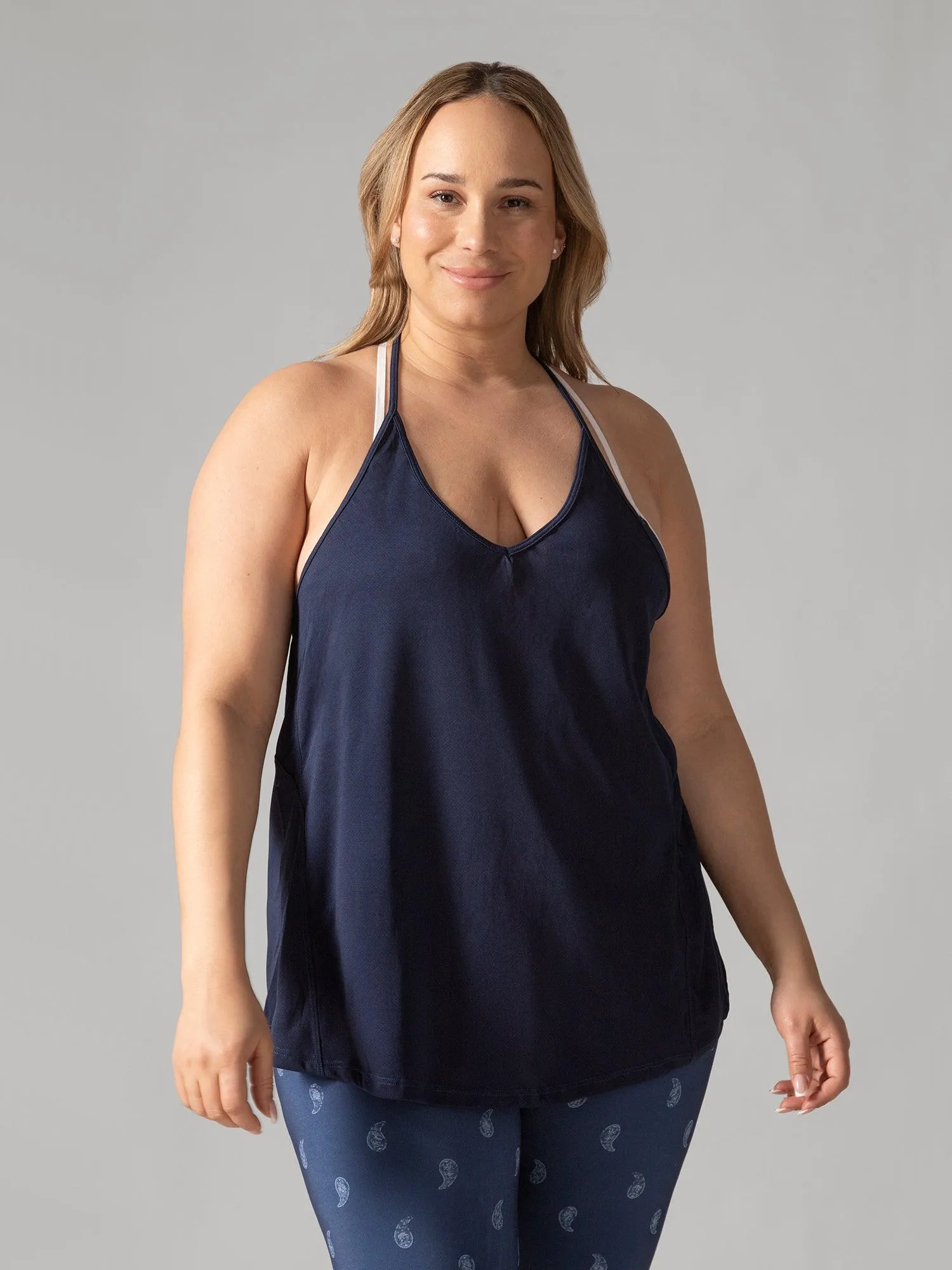 Hello Sunshine! Tank Top - Denim
