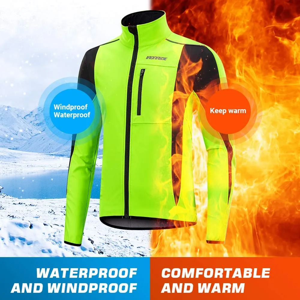 HEROBIKER Cycling Jacket Bicycle MTB Road Bike Jackets Long Jersey Breathable Reflective Windbreaker Running Gear Golf Biking