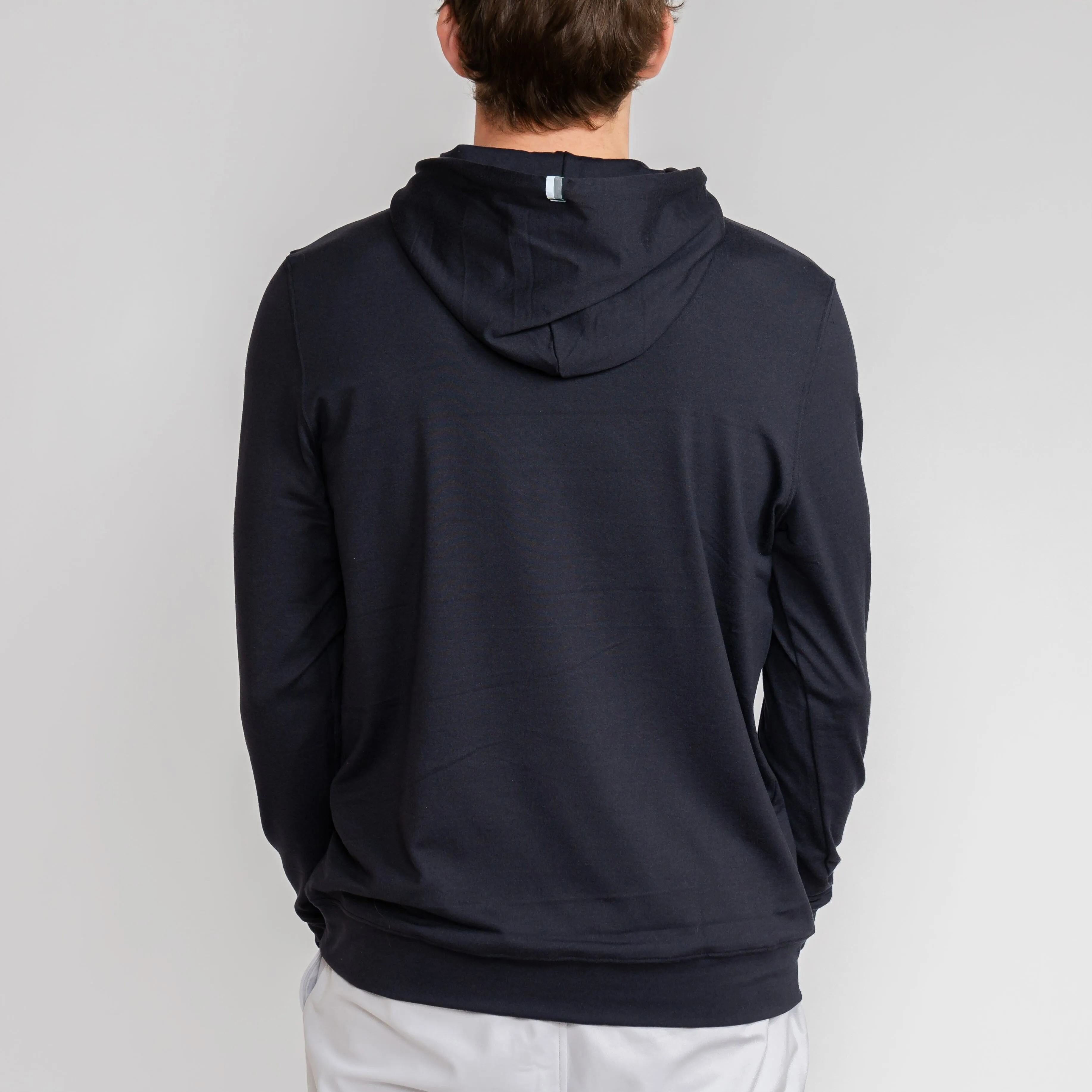 Hesi Performance Hoodie | Solid - Midnight Black