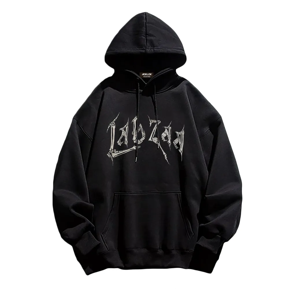 High Street Bold Skull Graphic Hoodie