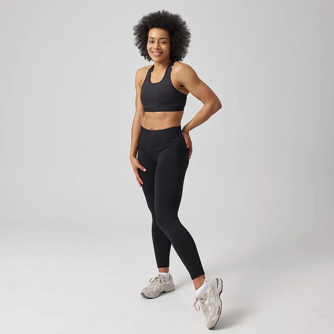 High Waist Leggings Seamless | Hellgrün