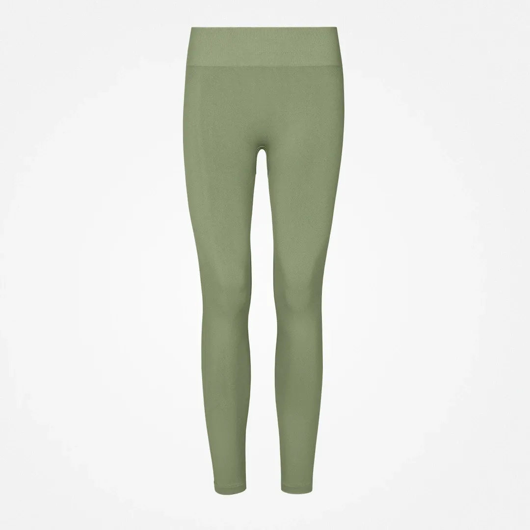High Waist Leggings Seamless | Hellgrün
