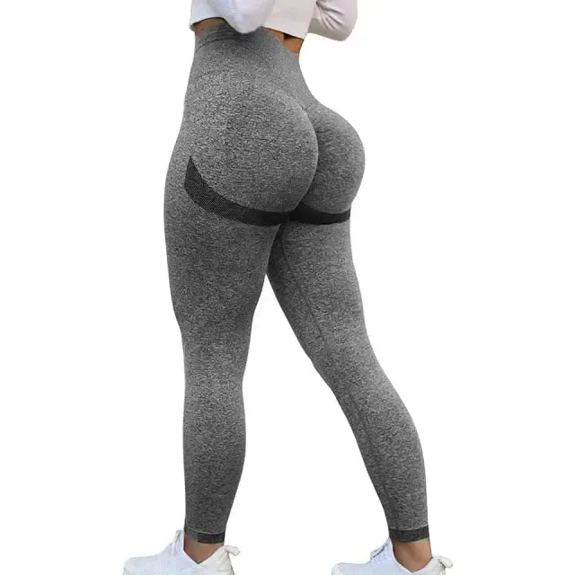 HIGH WAISTED BUM LIFTING  GYM YOGA PANTS