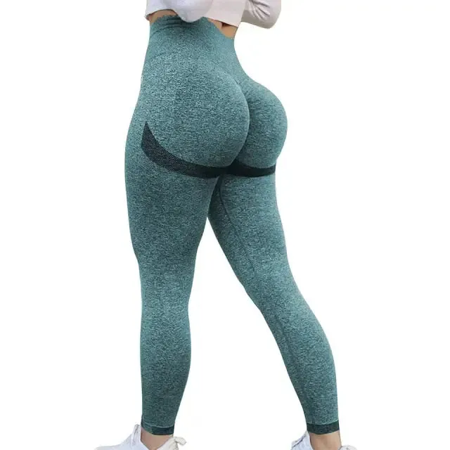 HIGH WAISTED BUM LIFTING  GYM YOGA PANTS