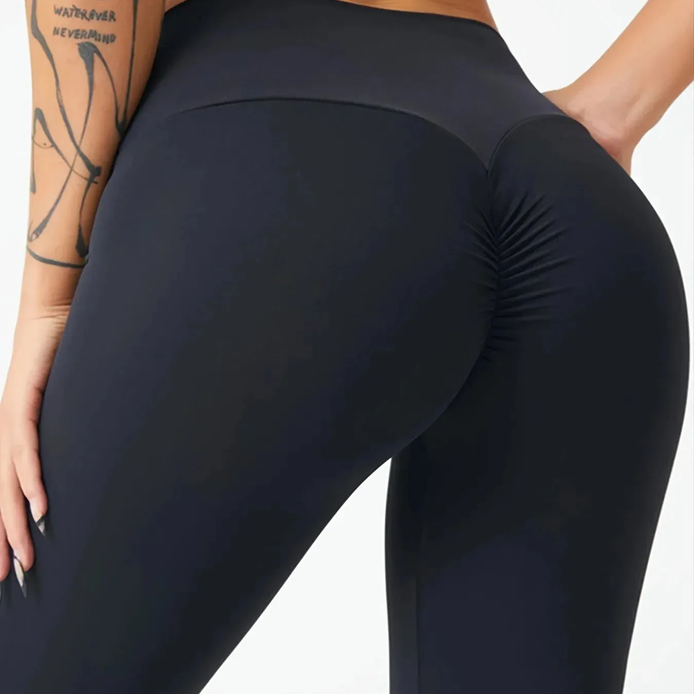 High-Waisted Yoga Pants for Women - Spring/Summer Fitness Leggings with Hip Lift, Quick-Dry Fabric, Perfect for Running and Gym Workouts