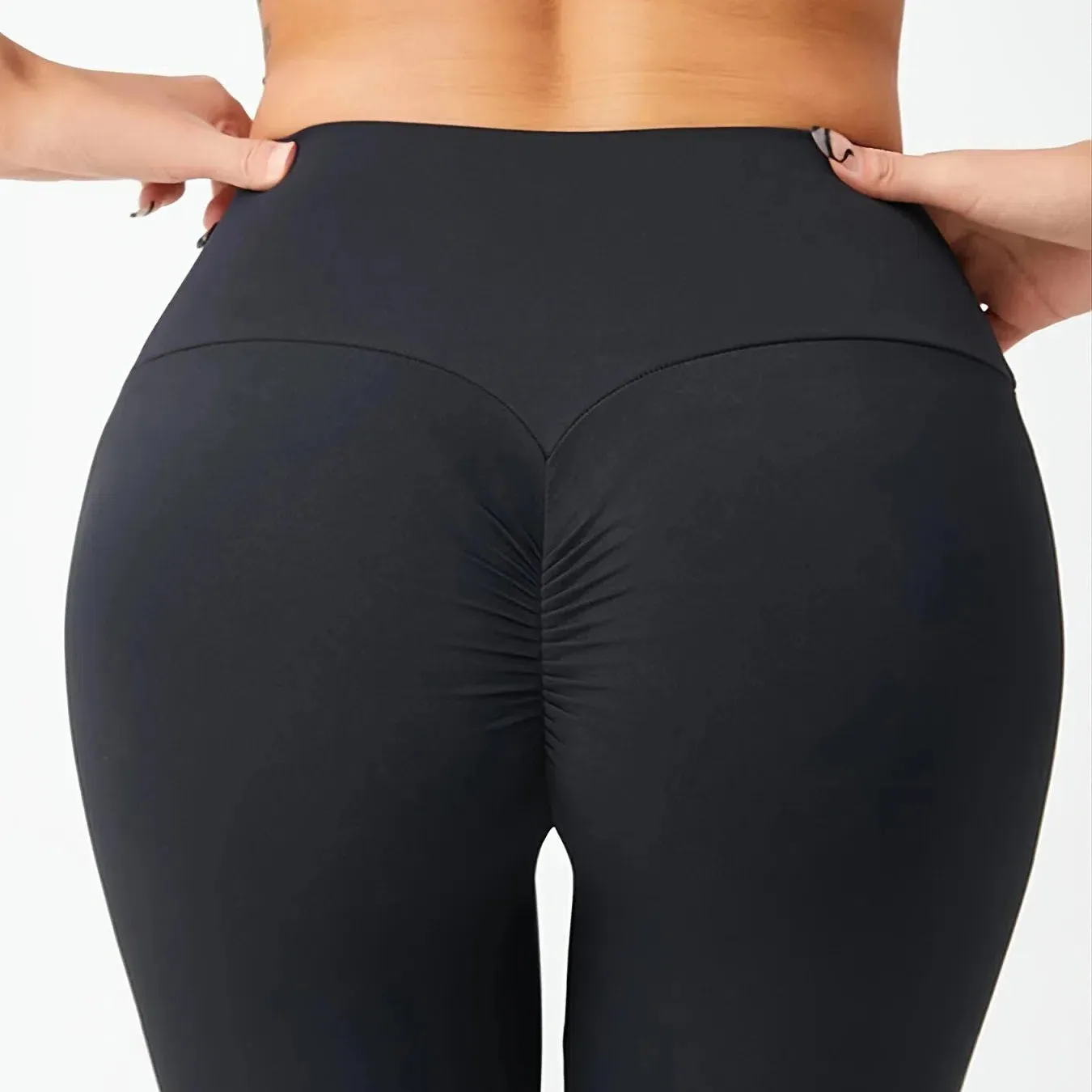 High-Waisted Yoga Pants for Women - Spring/Summer Fitness Leggings with Hip Lift, Quick-Dry Fabric, Perfect for Running and Gym Workouts