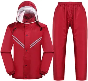 Hiking Reflective Raincoat Motorcycle Raincoat Men Poncho Rain Jackets
