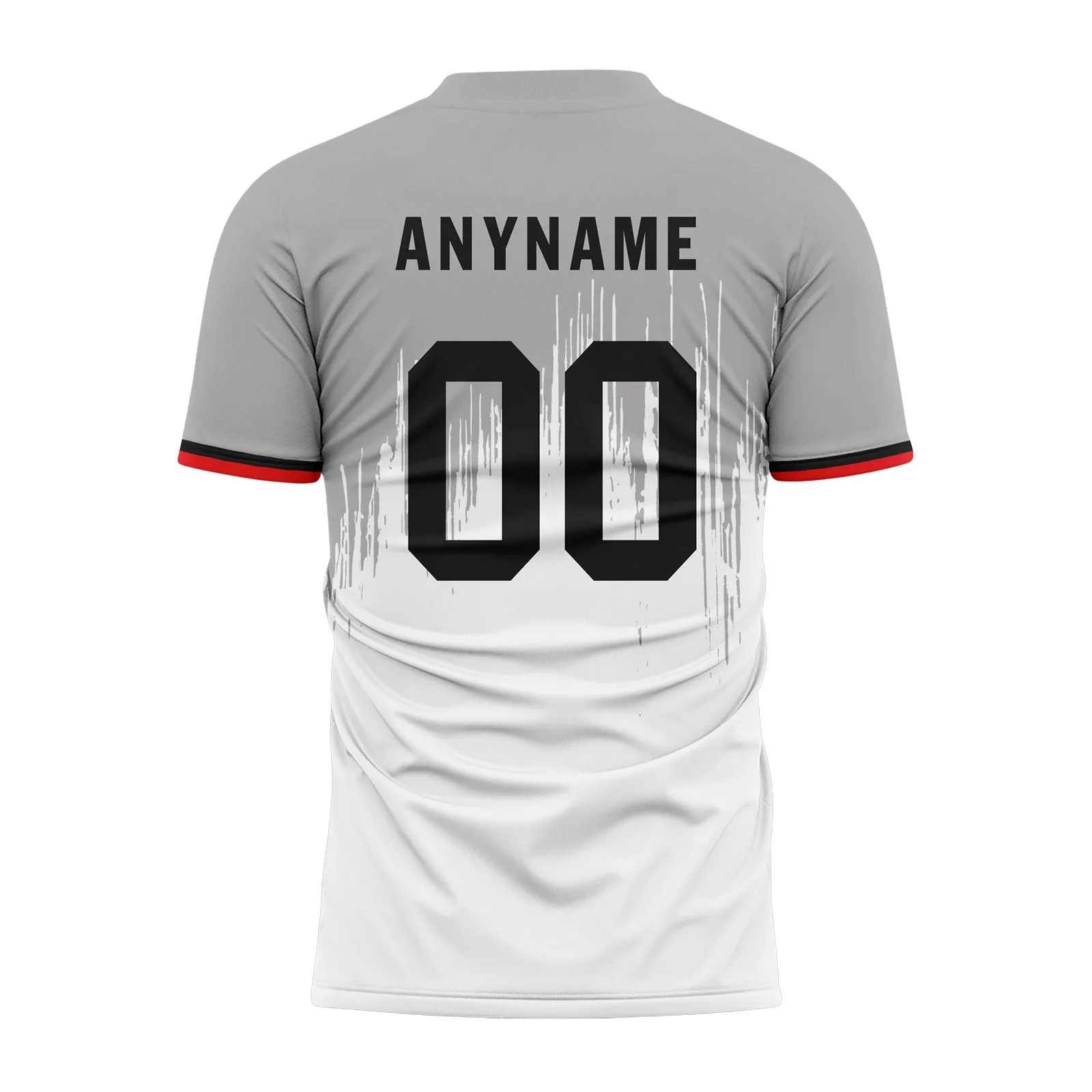 Holiday Gifts,Custom Gray White Soccer Sets Jersey Personalized SCJ101-D28027