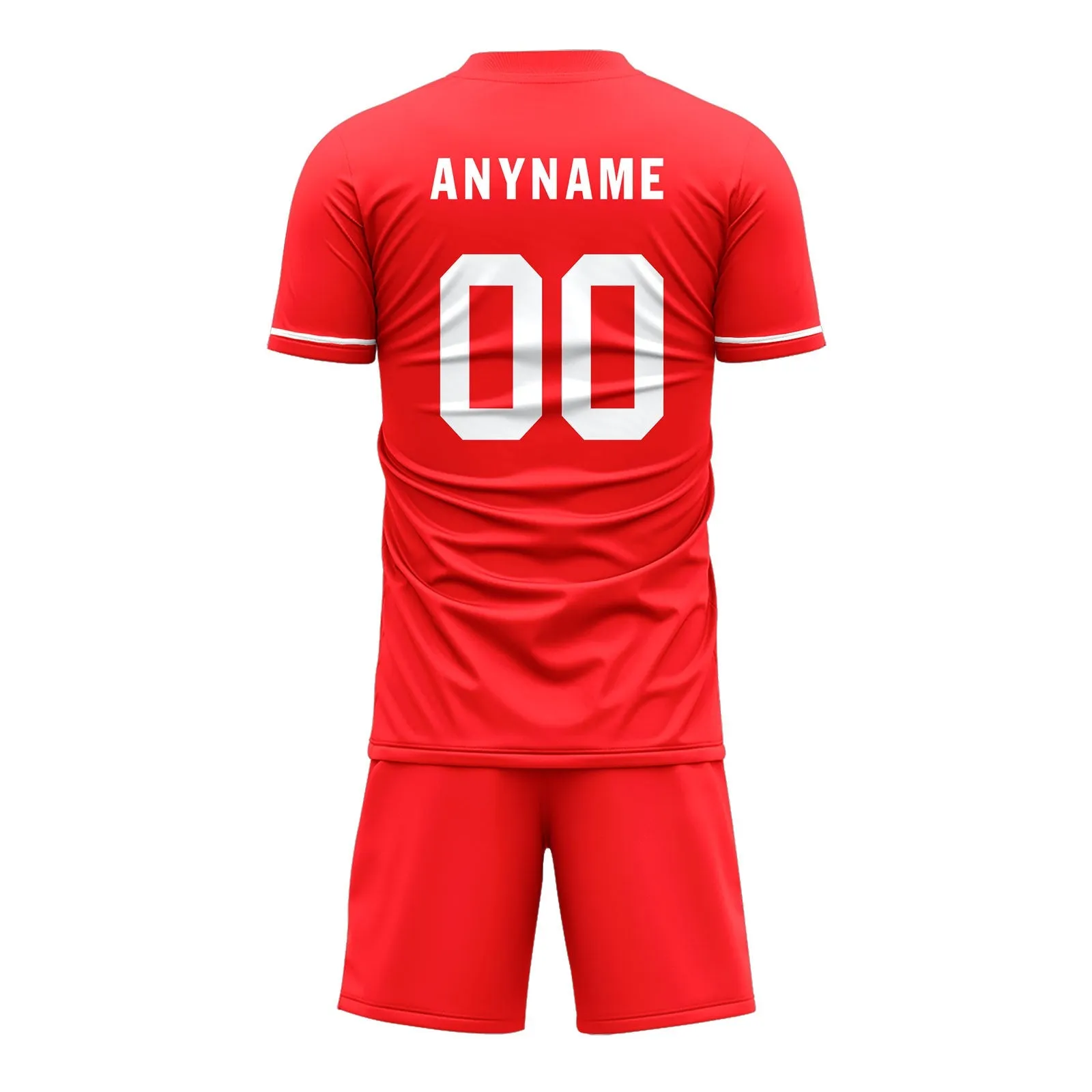 Holiday Gifts,Custom Red Soccer Sets Jersey Personalized SCJ101-D28023