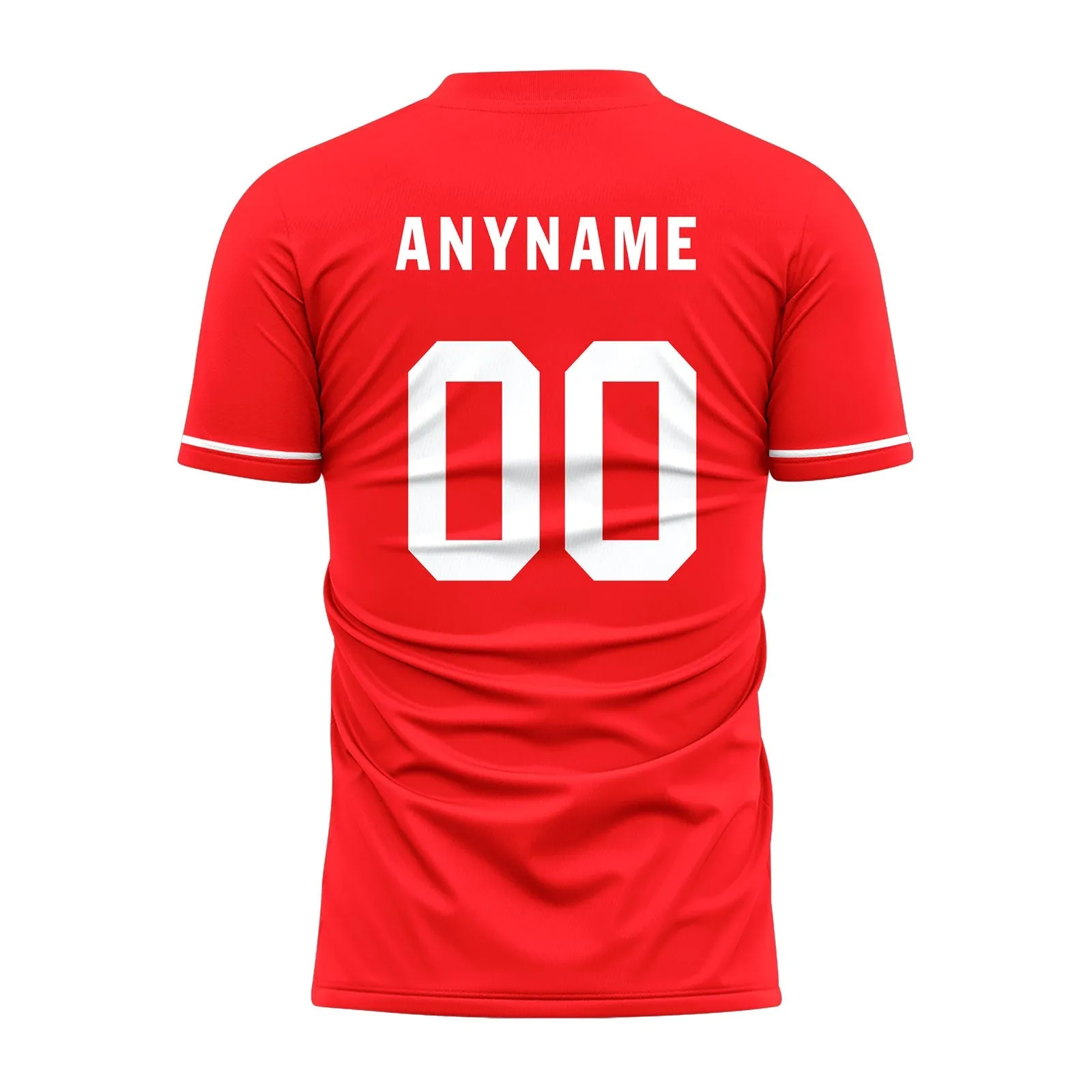 Holiday Gifts,Custom Red Soccer Sets Jersey Personalized SCJ101-D28023