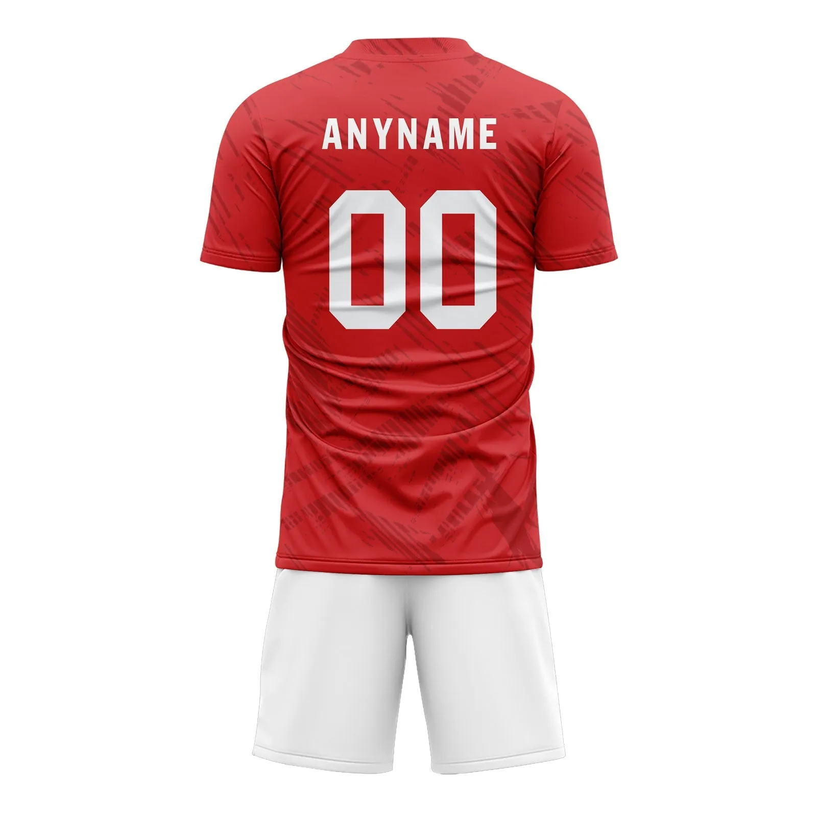 Holiday Gifts,Custom Red Soccer Sets Jersey Personalized SCJ101-D28028