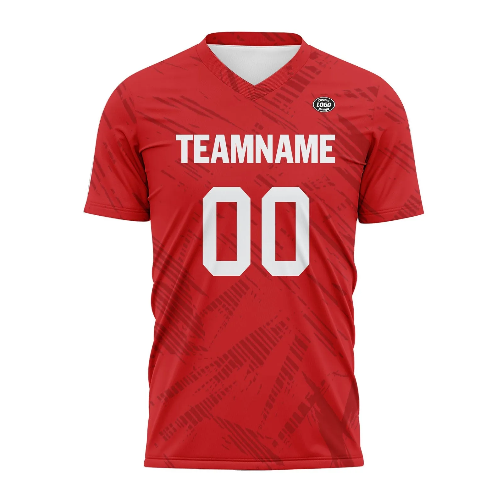 Holiday Gifts,Custom Red Soccer Sets Jersey Personalized SCJ101-D28028