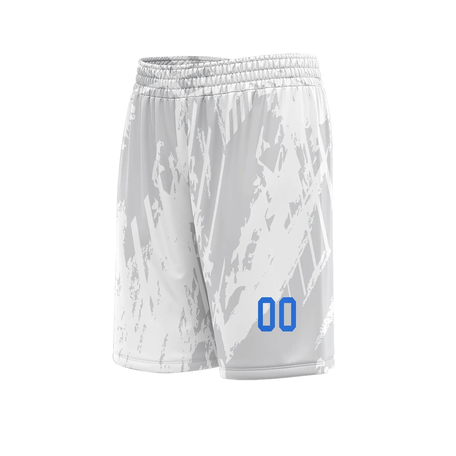 Holiday Gifts,Custom White Gray Soccer Sets Jersey Personalized SCJ101-D28043