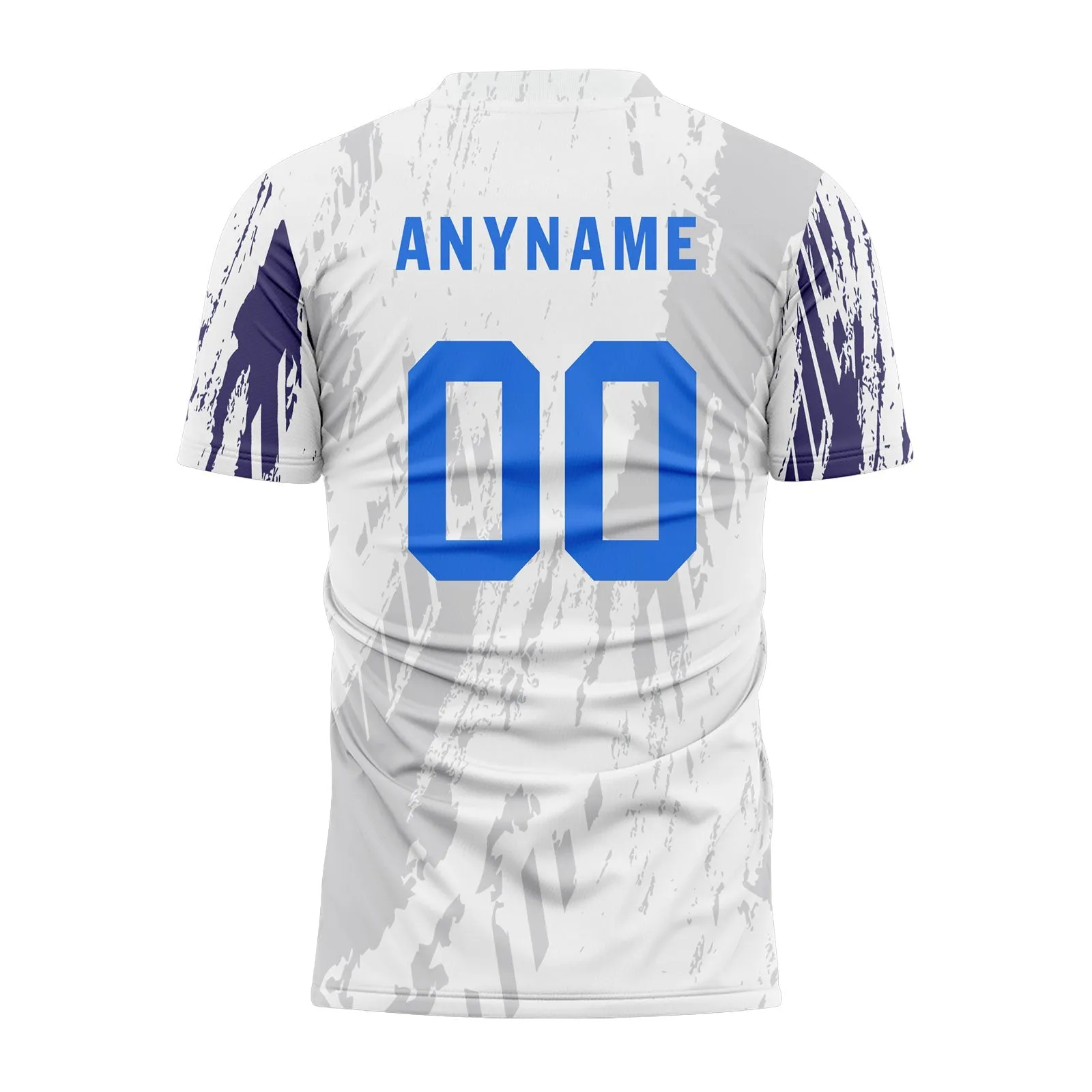 Holiday Gifts,Custom White Gray Soccer Sets Jersey Personalized SCJ101-D28043