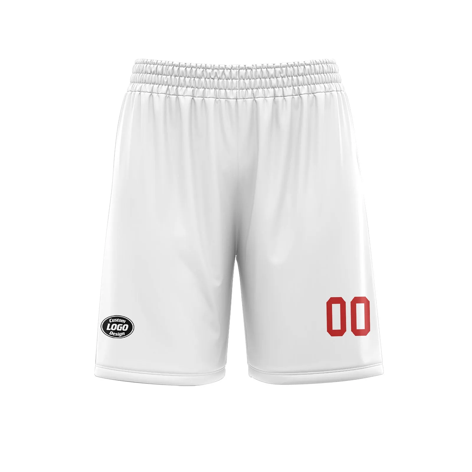Holiday Gifts,Custom White Red Soccer Sets Jersey Personalized SCJ101-D28035