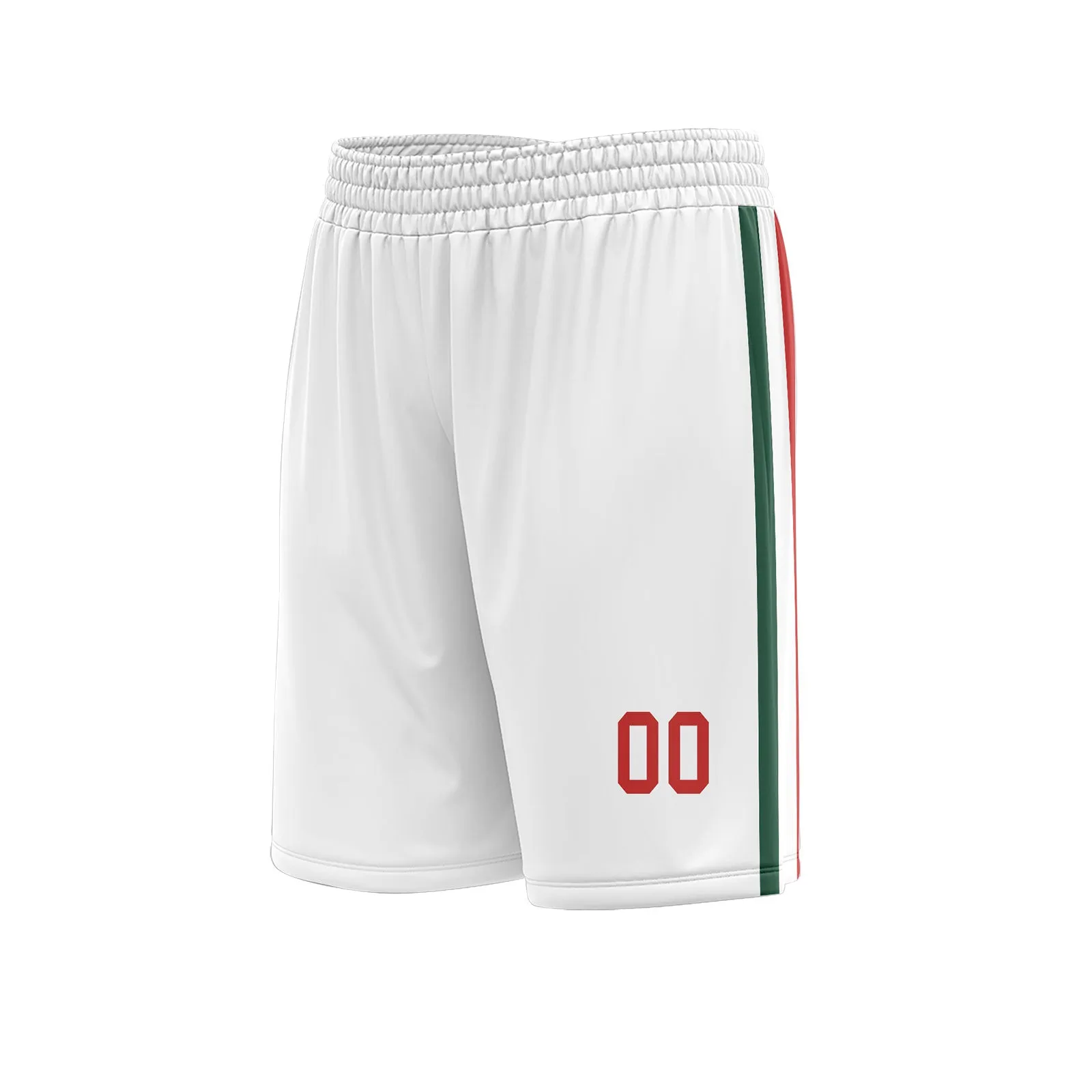 Holiday Gifts,Custom White Red Soccer Sets Jersey Personalized SCJ101-D28035