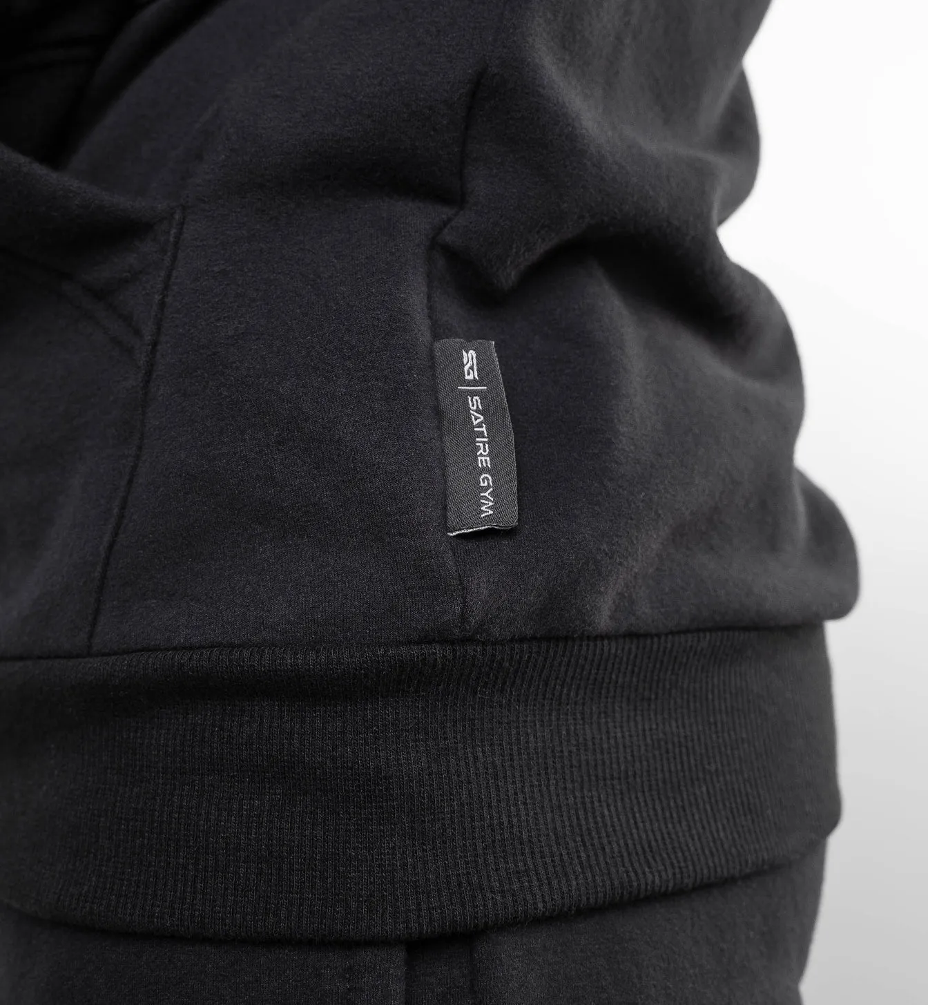 Hoodie aus Baumwolle - Patch