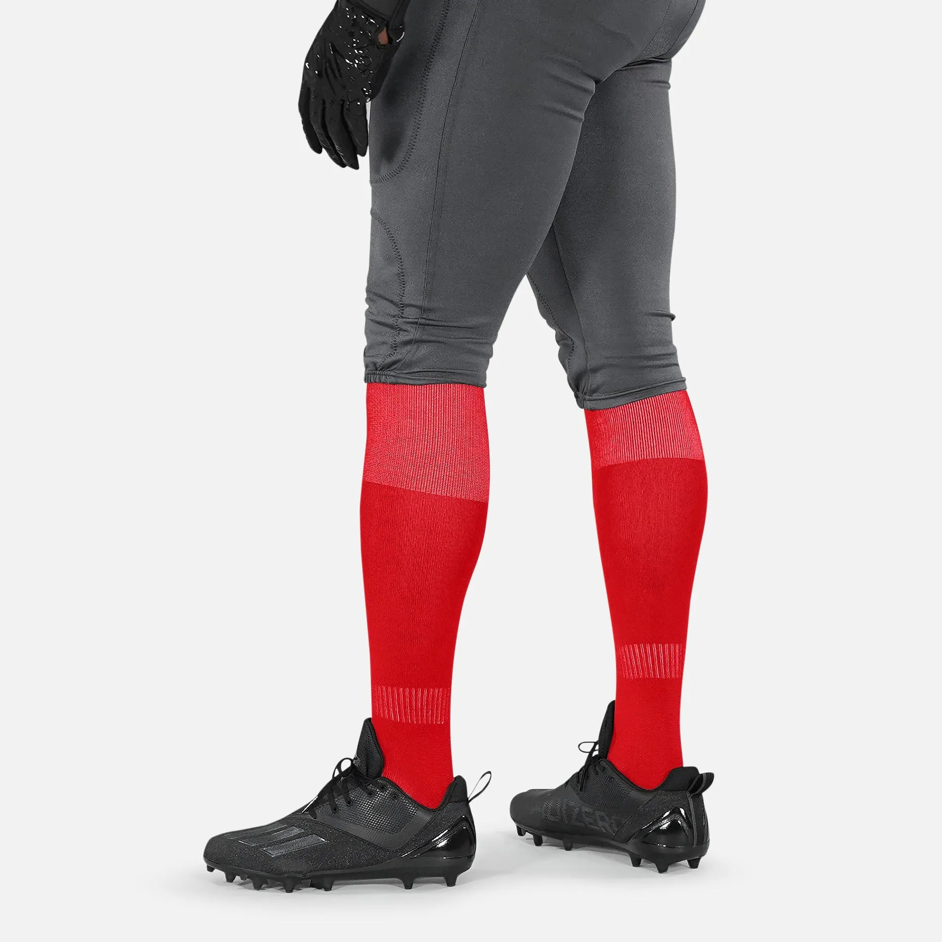 Hue Red Over The Knee Sport Socks