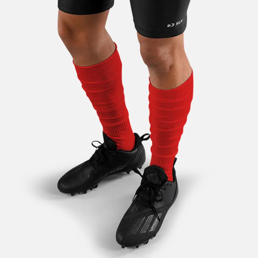 Hue Red Over The Knee Sport Socks