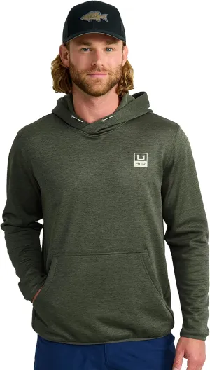 HUK Men's Fleece, Performance Fishing Hoodie