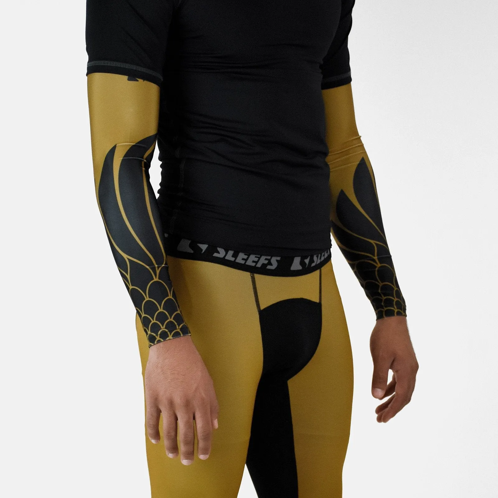 Icarus Gold and Black arm sleeve