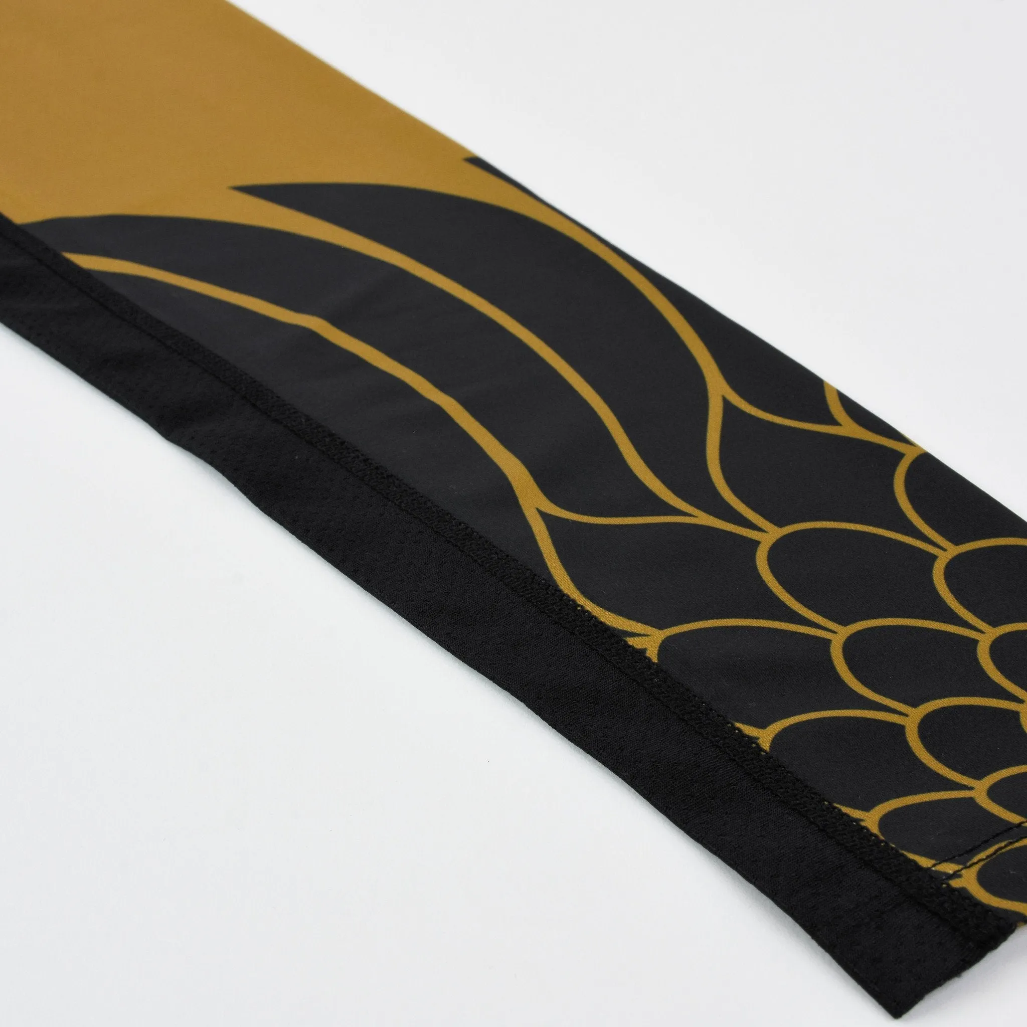 Icarus Gold and Black compression tights / leggings