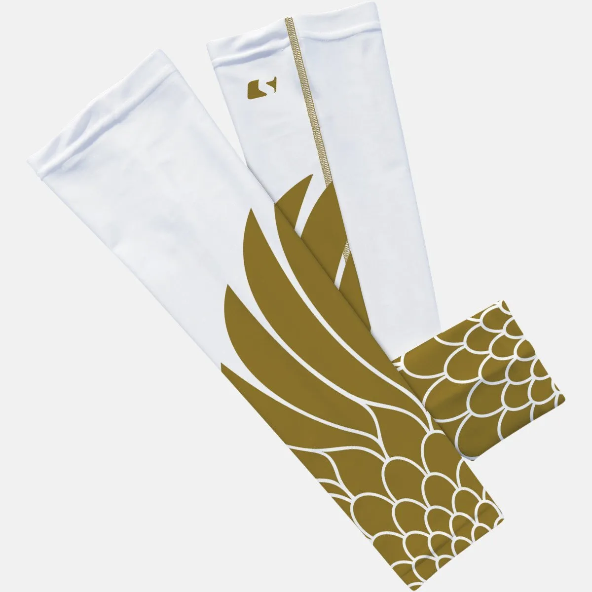 Icarus White and Gold arm sleeve