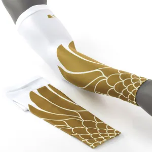 Icarus White and Gold arm sleeve
