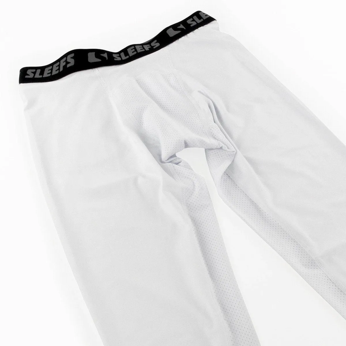 Icarus White and Gold compression tights / leggings