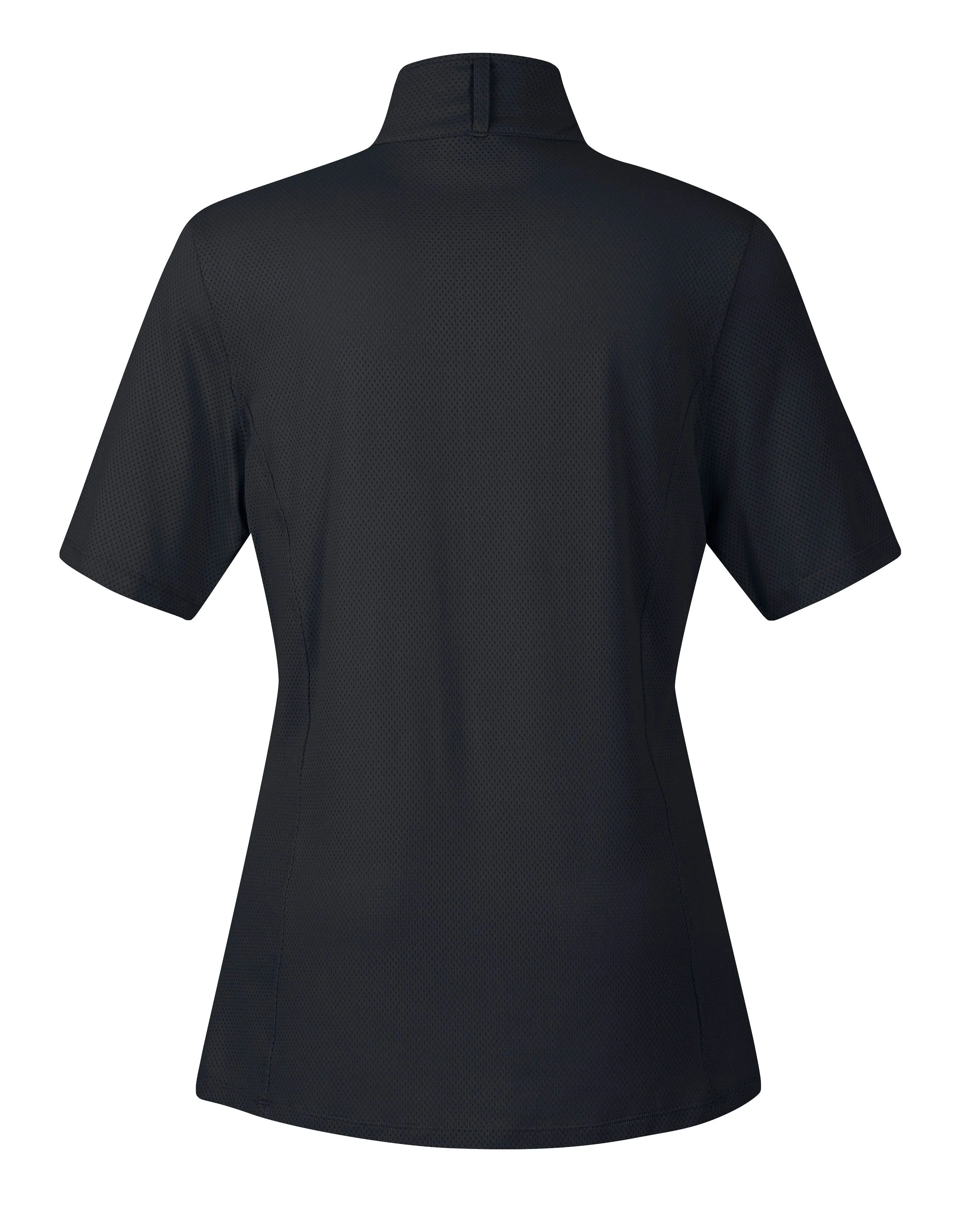 Ice Fil® Lite Short Sleeve Riding Shirt - Solid Black