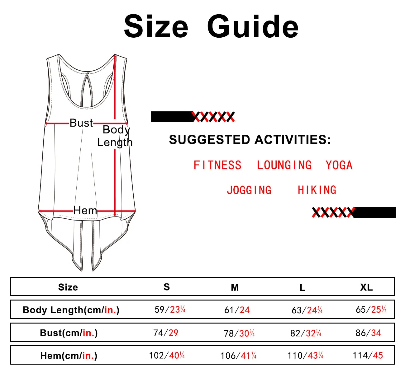 icyzone Sexy Yoga Tops Workout Clothes Racerback Tank Top for Sport Women