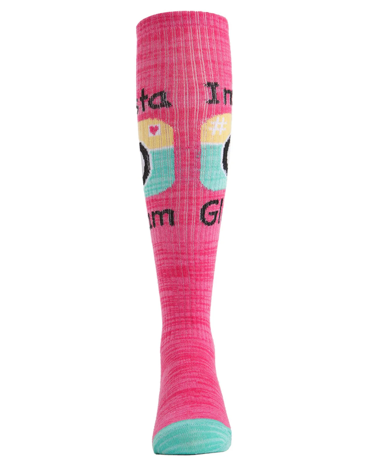 InstaGlam Knee High Socks 2-Pack