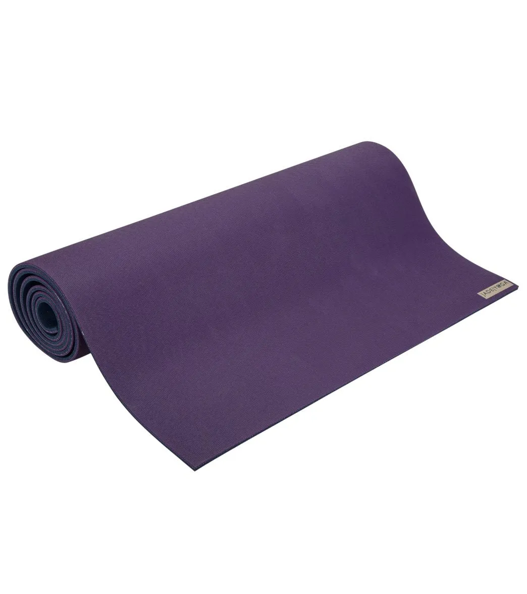 Jade Yoga Fusion Wide Natural Rubber Yoga Mat 80" 8mm Extra Thick