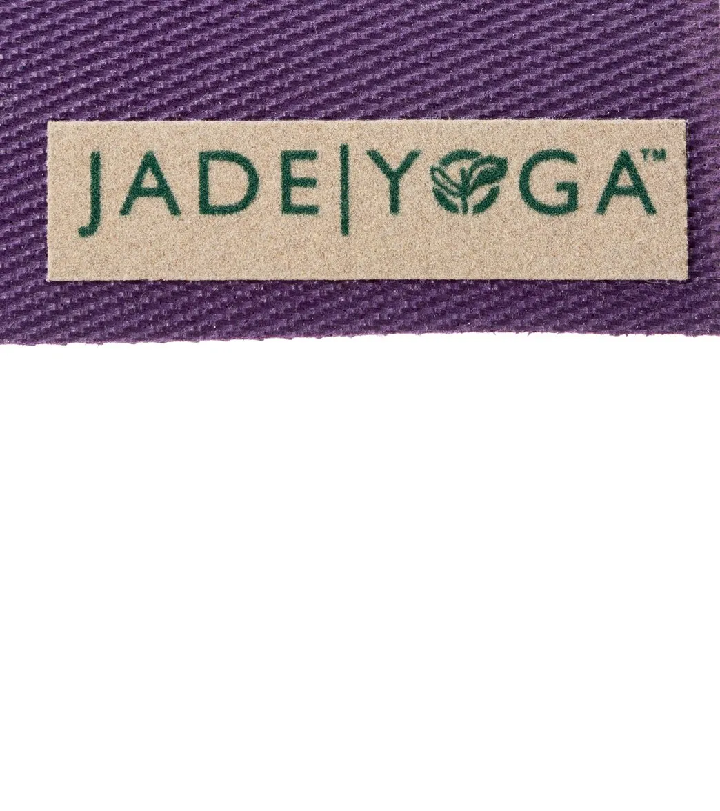 Jade Yoga Fusion Wide Natural Rubber Yoga Mat 80" 8mm Extra Thick