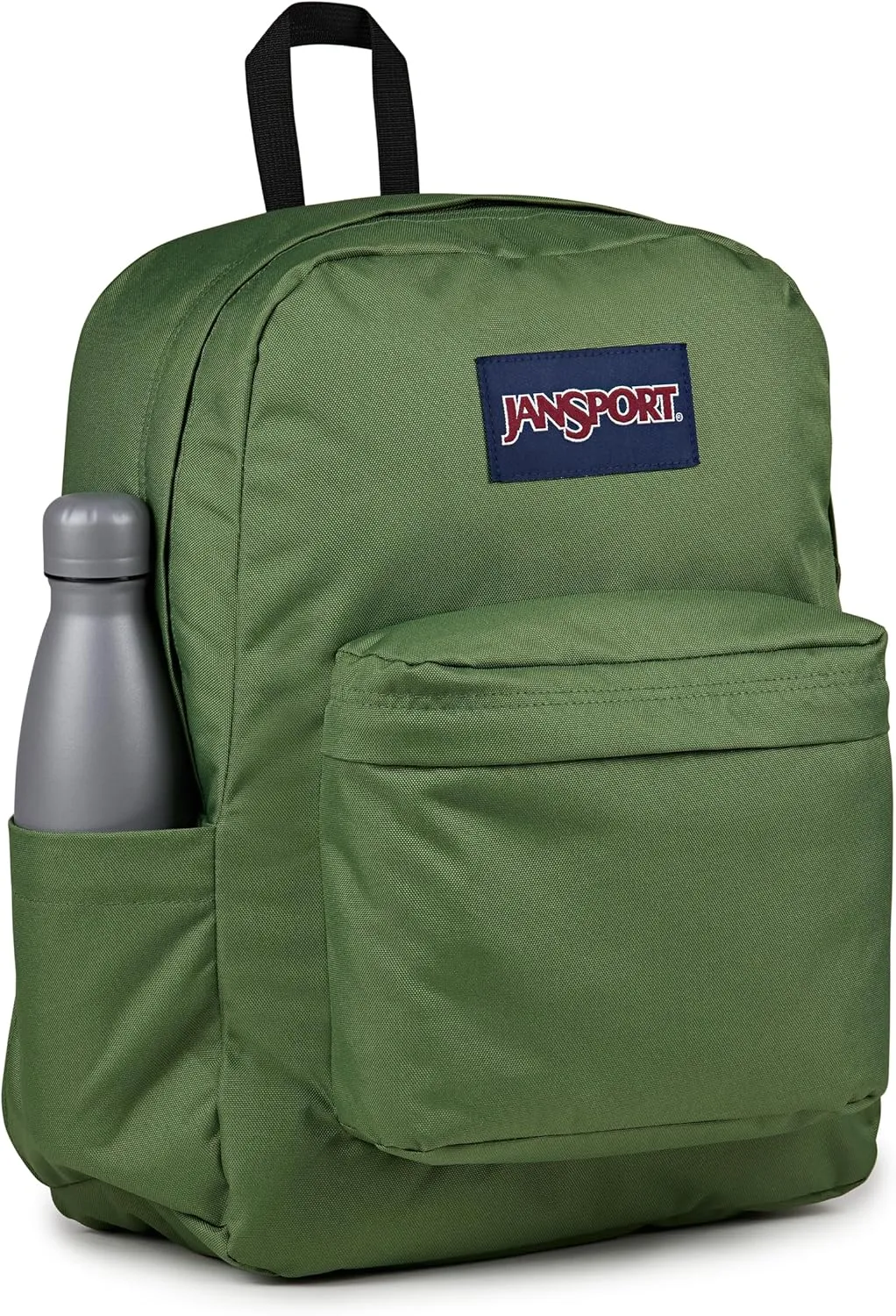 JanSport Superbreak Backpack - Durable, Lightweight Premium Backpack, Cargo Green
