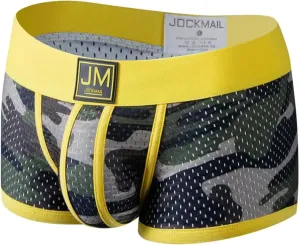 JOCKMAIL Mens Underwear Boxer Briefs Breathable Soft Moisture-Wicking Underwear for Men