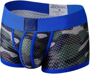 JOCKMAIL Mens Underwear Boxer Briefs Breathable Soft Moisture-Wicking Underwear for Men