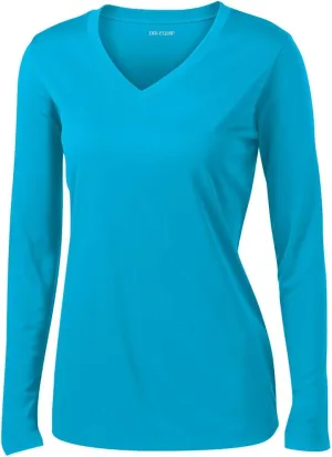 Joe's USA Ladies Long Sleeve Moisture Wicking Athletic Shirt Sizes XS-4XL