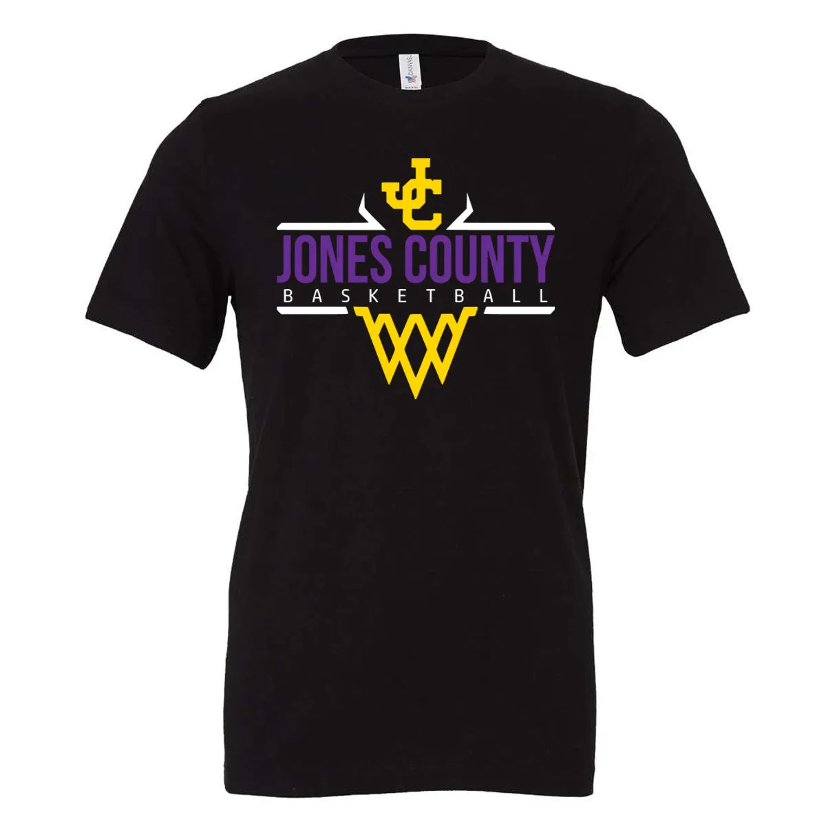 Jones County - Basketball Net - Black (Tee/DriFit/Hoodie/Sweatshirt)