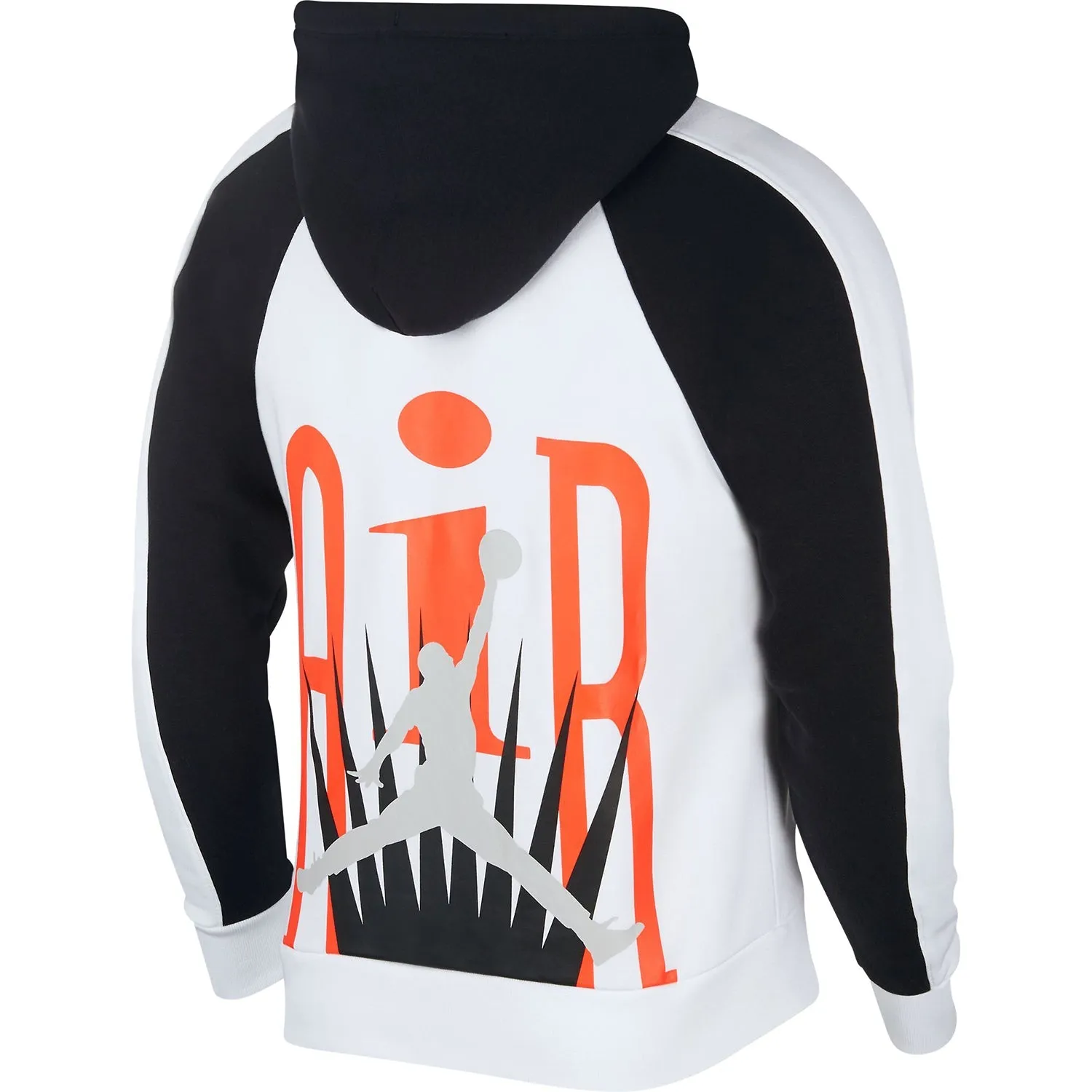 Jordan Legacy Flight Nostalgia AJ9 Men's Pullover Hoodie White-Black