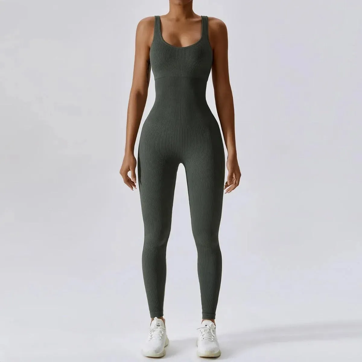 Jumpsuit for Dance Black Dance Bodysuit Long Sleeve Yoga Jumpsuit for Women