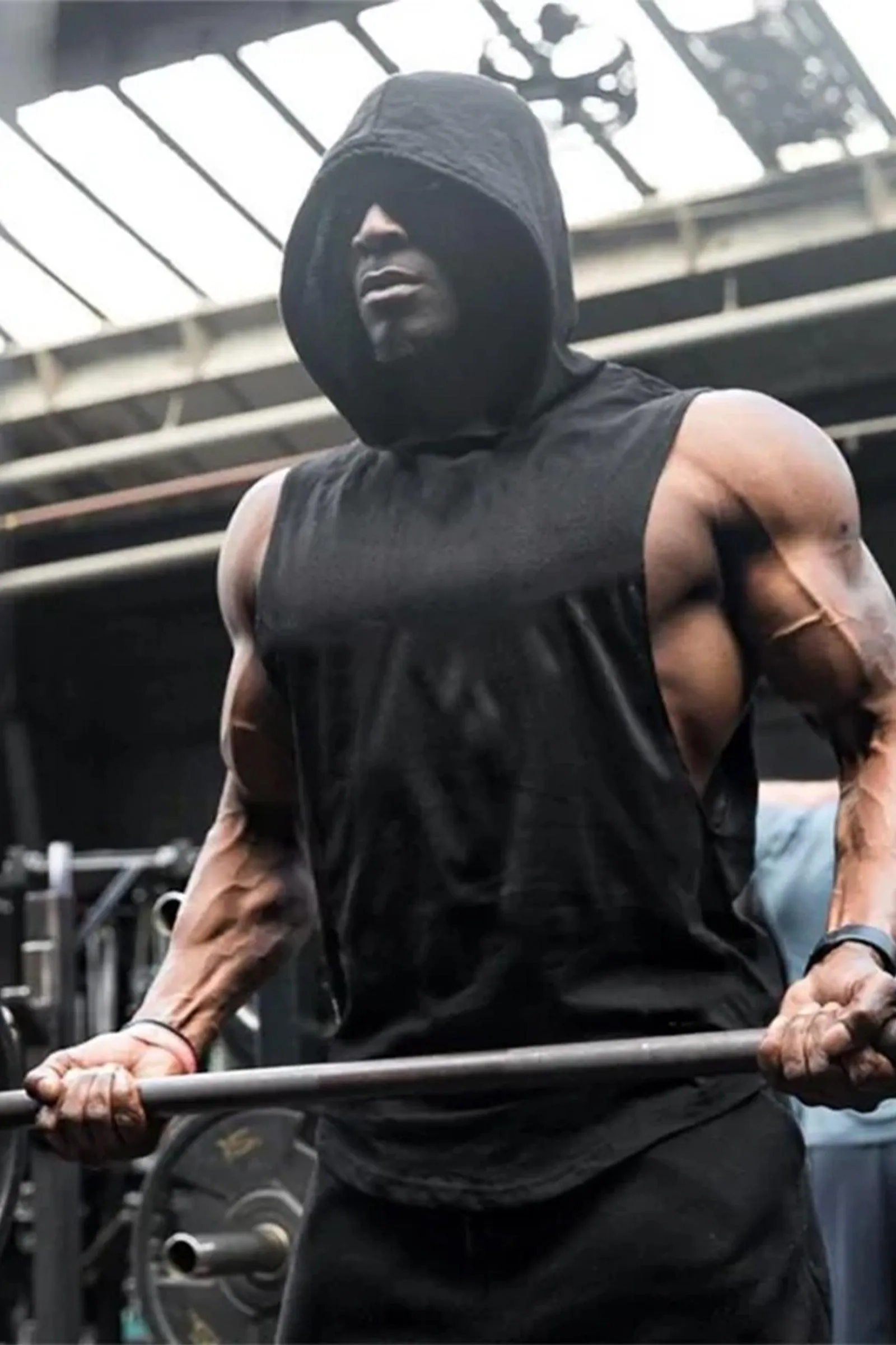 Just Gym Hoodie Tank Top