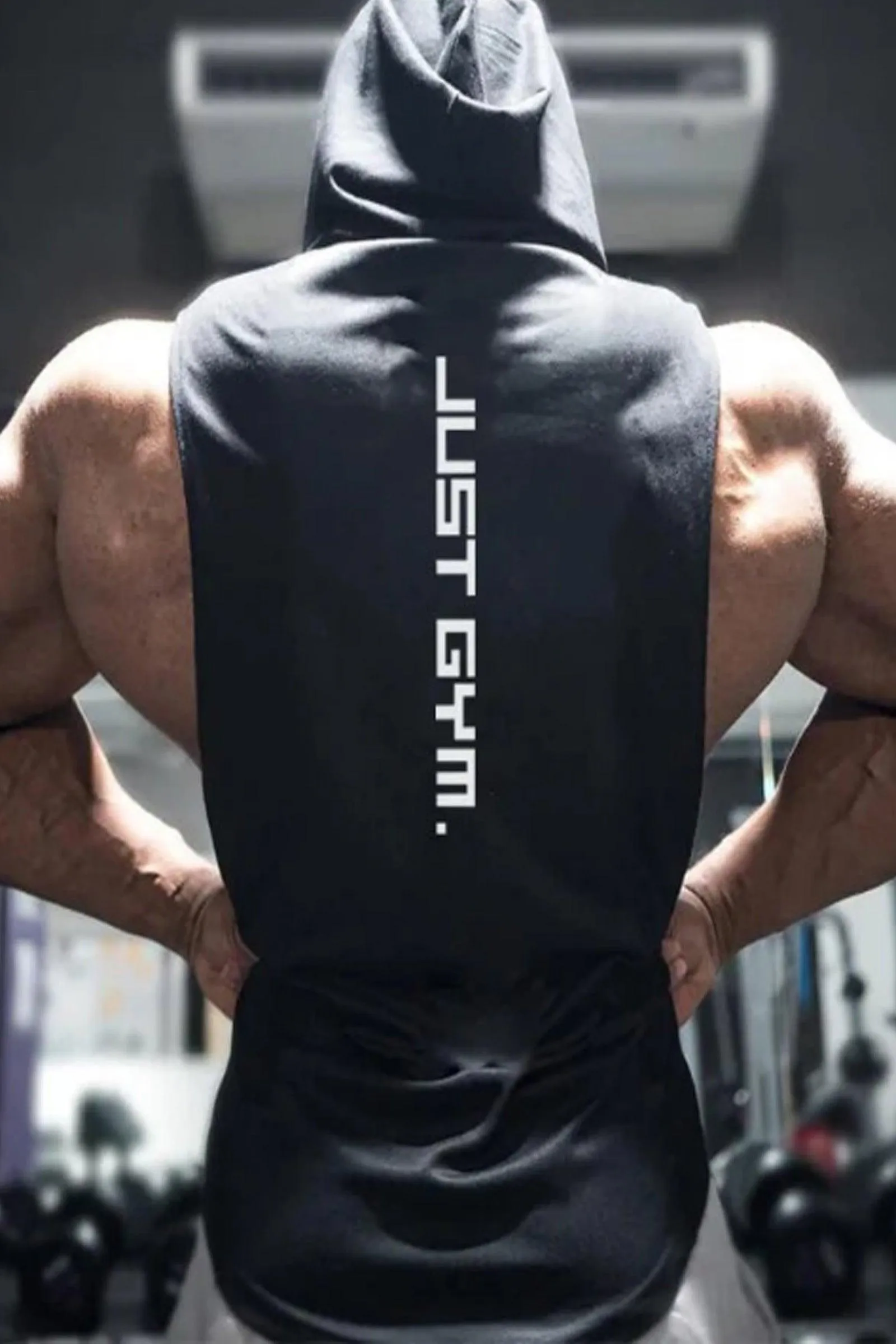 Just Gym Hoodie Tank Top