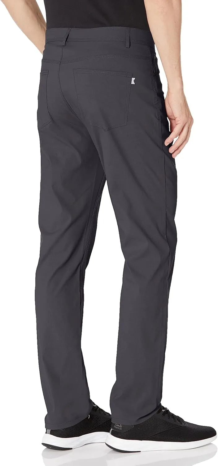 Kenneth Cole Men's Water-Resistant Flexible 5-Pocket Pant