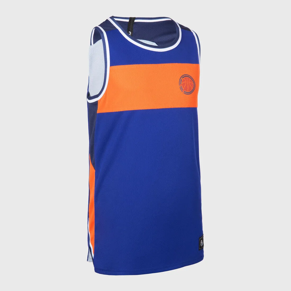 Kids' Reversible Sleeveless Basketball T-Shirt / Jersey T500R