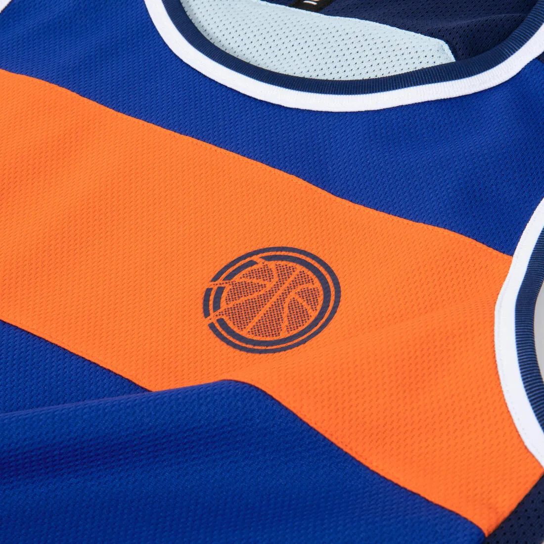 Kids' Reversible Sleeveless Basketball T-Shirt / Jersey T500R