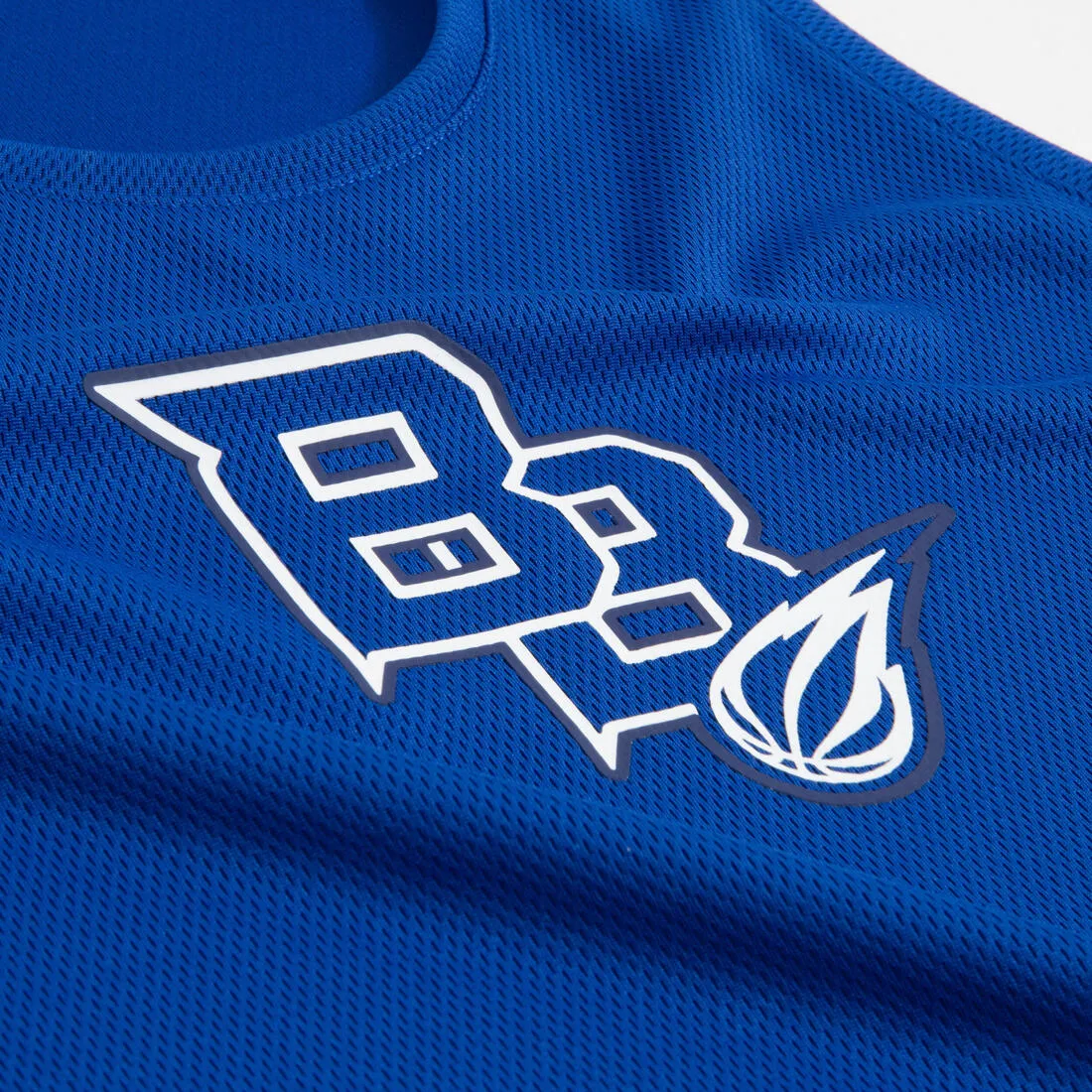 Kids' Sleeveless Basketball Jersey T500