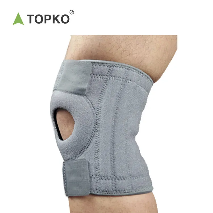 Knee Pads - Flooring Knee Pads with Soft Foam Padding, No-Slip Leather & Strong Double Straps,  Black