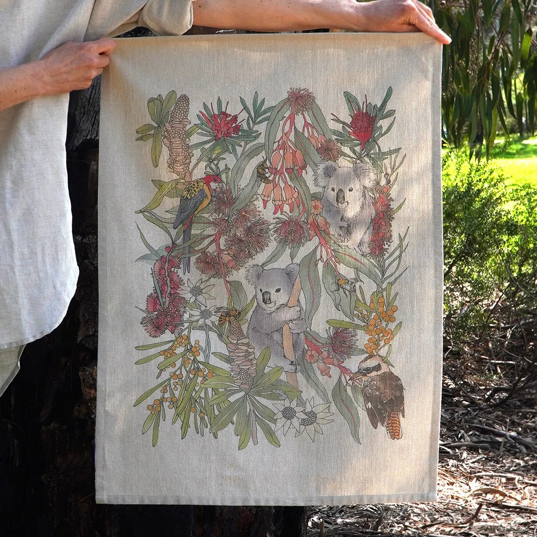 Koala Park Tea Towel